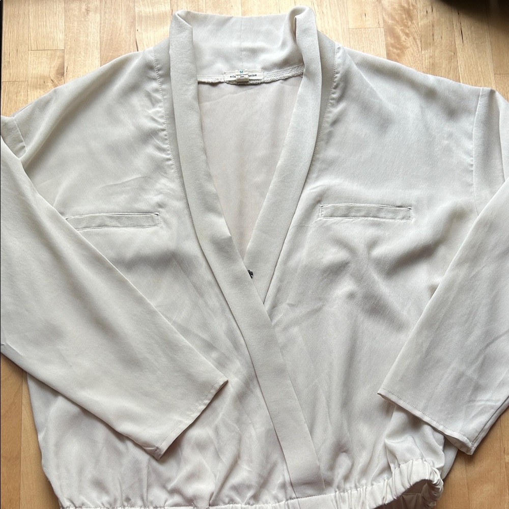 EUC! Anthro Open Front Top